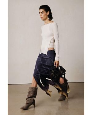 Desigual Studio Cut Skirt - Natural