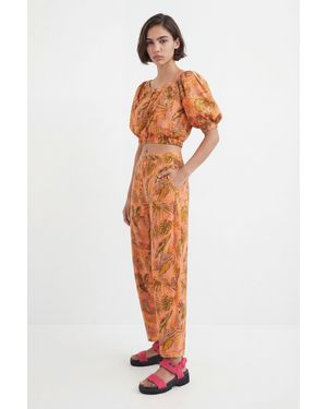 Desigual Mango Safari Trousers - Orange