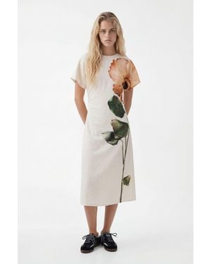 Desigual Flower Dress - White