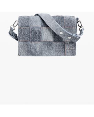 Desigual Geflochtene Tasche - Grau