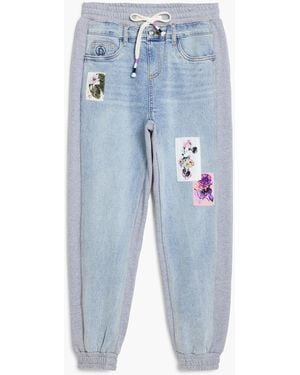Desigual Minnie Mouse Jogger Jeans, Cotton - Blue