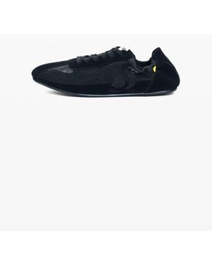 Desigual Leather Logo Sneakers - Blue