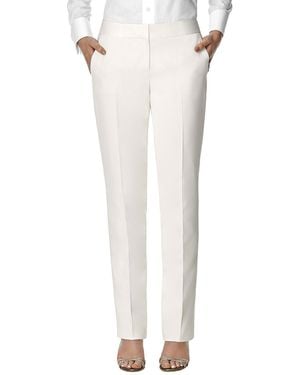 After Six Ivory Tuxedo Trouser - White