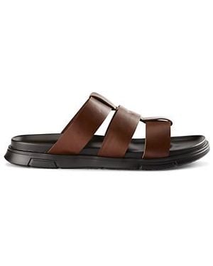 Deer Stags Big & Tall Passaic Cushioned Slide Sandals - Brown