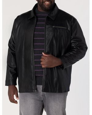 Synergy Big & Tall Moto Jacket - Black