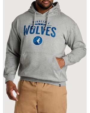 Nba Big & Tall Hoodie - Gray