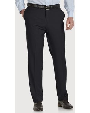 JV Reflex Big & Tall Stretch Dress Pants - Blue