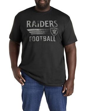Nfl Big & Tall Home Team T-Shirt - Black