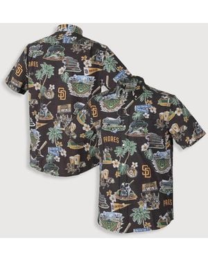 MLB Big & Tall Scenic Performance Sport Shirt - Gray