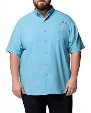 Columbia Big & Tall Pfg Tamiami Ii Sport Shirt - Blue