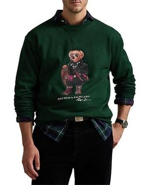 Polo Ralph Lauren Big & Tall Bear Crewneck Sweatshirt - Green