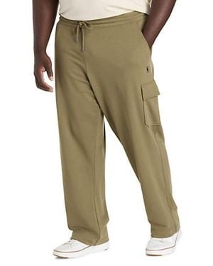 Psycho Bunny Big & Tall Nash Cargo Sweatpants - Green