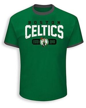 Nba Big & Tall Home Team Graphic Tee - Green