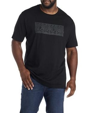 Psycho Bunny Big & Tall Costello Graphic Tee - Black