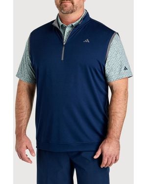 adidas Big & Tall Lightweight Performance Vest - Blue