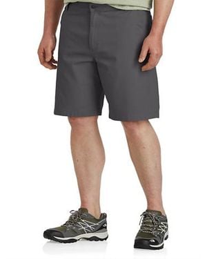 Carhartt Big & Tall Rugged Flex Relaxed-Fit Canvas Cargo Shorts - Gray
