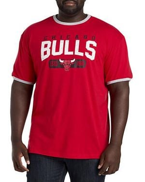 Nba Big & Tall Home Team Graphic Tee - Red
