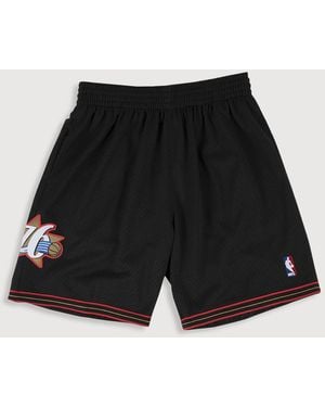 Mitchell & Ness Big & Tall Nba Swingman Shorts - Black