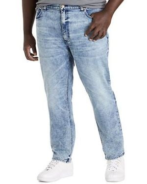 True Nation Big & Tall Tapered-Fit Jeans - Blue