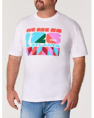 Mls Big & Tall Atlanta Soccer T-Shirt - White