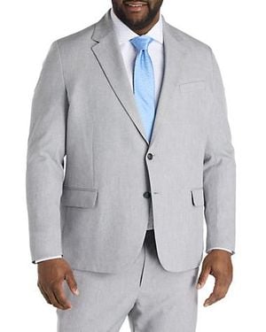 Haggar Big & Tall Smart Wash Suit Jacket - Gray