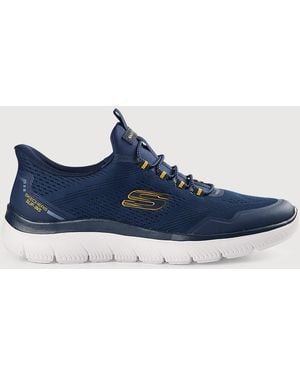 Skechers Big & Tall Summits Hands Free Summit Slip-Ins - Blue