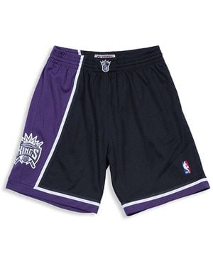 Mitchell & Ness Big & Tall Mitchell & Ness Nba Swingman Shorts - Blue