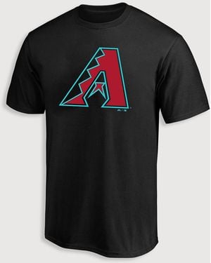 MLB Big & Tall Primary Logo T-Shirt - Black