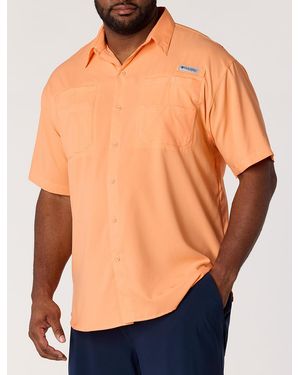 Columbia Big & Tall Pfg Tamiami Ii Sport Shirt - Blue