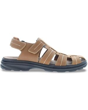 Propet Big & Tall Hunter Fisherman Sandals - Brown