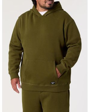 Reebok Big & Tall Lux Offday Pullover Hoodie - Green