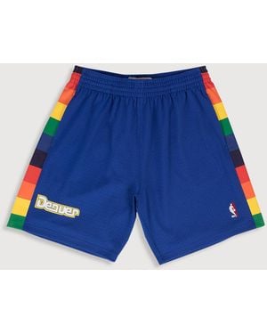 Mitchell & Ness Big & Tall Nba Swingman Shorts - Blue