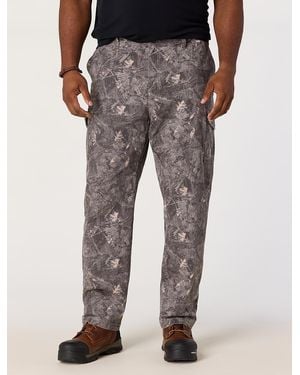 True Nation Big & Tall Everyday Cargo Pants - Gray