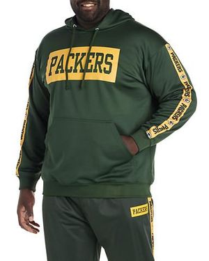 Nfl Big & Tall Team Colorblocked Hoodie - Green