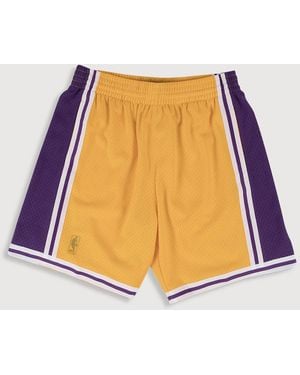 Mitchell & Ness Big & Tall Nba Swingman Shorts - Multicolor