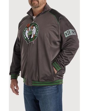 Nba Big & Tall Team Logo Jacket - Gray