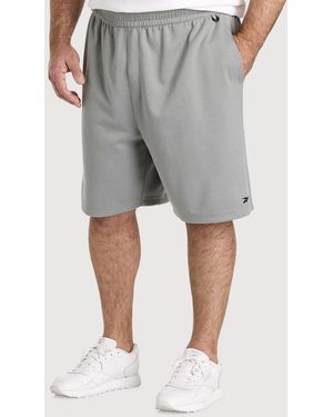 Reebok Big & Tall Supersoft 24 7 Shorts - Gray