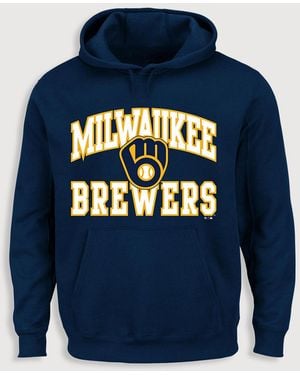MLB Big & Tall Velocity Hoodie - Blue