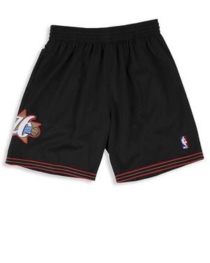 Mitchell & Ness Big & Tall Nba Swingman Shorts - Black