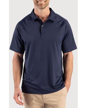 Cutter & Buck Big & Tall Prospect Featherlight Stretch Sport Polo Shirt - Blue