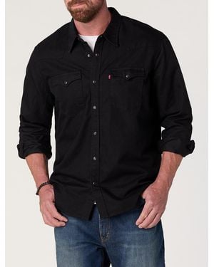 Levi's Big & Tall Classic Western Shirt - Black