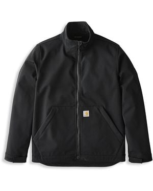 Carhartt Big & Tall Rain Defender Softshell Jacket - Black