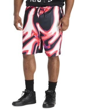 Reebok Big & Tall Performance Transitional Basketball Shorts - Red