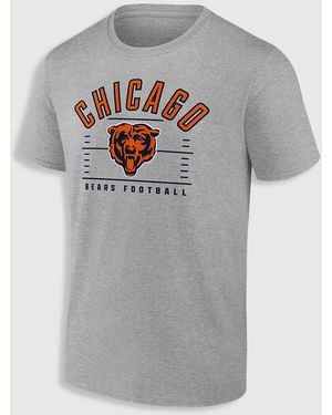 Nfl Big & Tall Heather Team T-Shirt - Gray