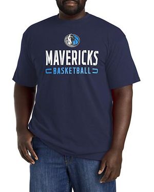 Nba Big & Tall Team Color T-Shirt - Blue