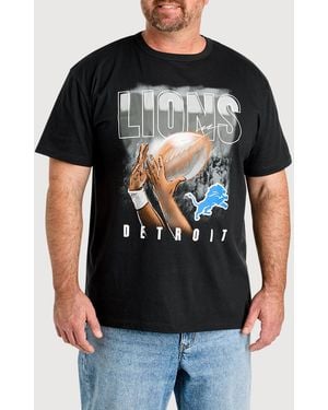 Nfl Big & Tall Great Catch T-Shirt - Black
