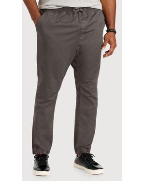 True Nation Big & Tall All-Day Slim Fit Sweatpants - Gray