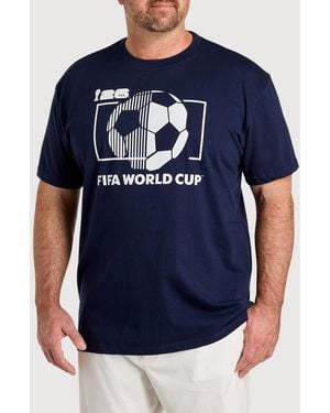 Mls Big & Tall Soccer Ball Graphic Tee - Blue