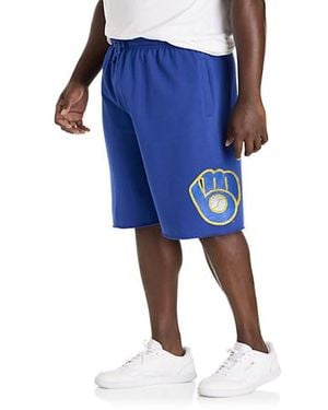 MLB Big & Tall Team Logo Shorts - Blue