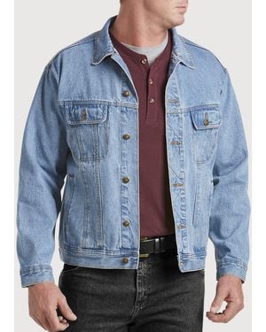 Wrangler Big & Tall Denim Jacket - Blue